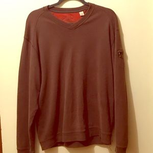 Tommy Bahama Brown Crewneck Pullover | M